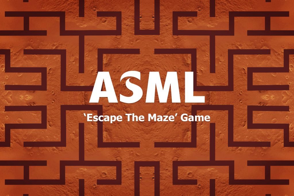 ASML Escape The Maze Game